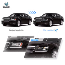 Carregar imagem no visualizador da galeria, 11-UP-Chrysler-300C-Vland-Full-LED-Headlights-YAA-KLS-2077A-2