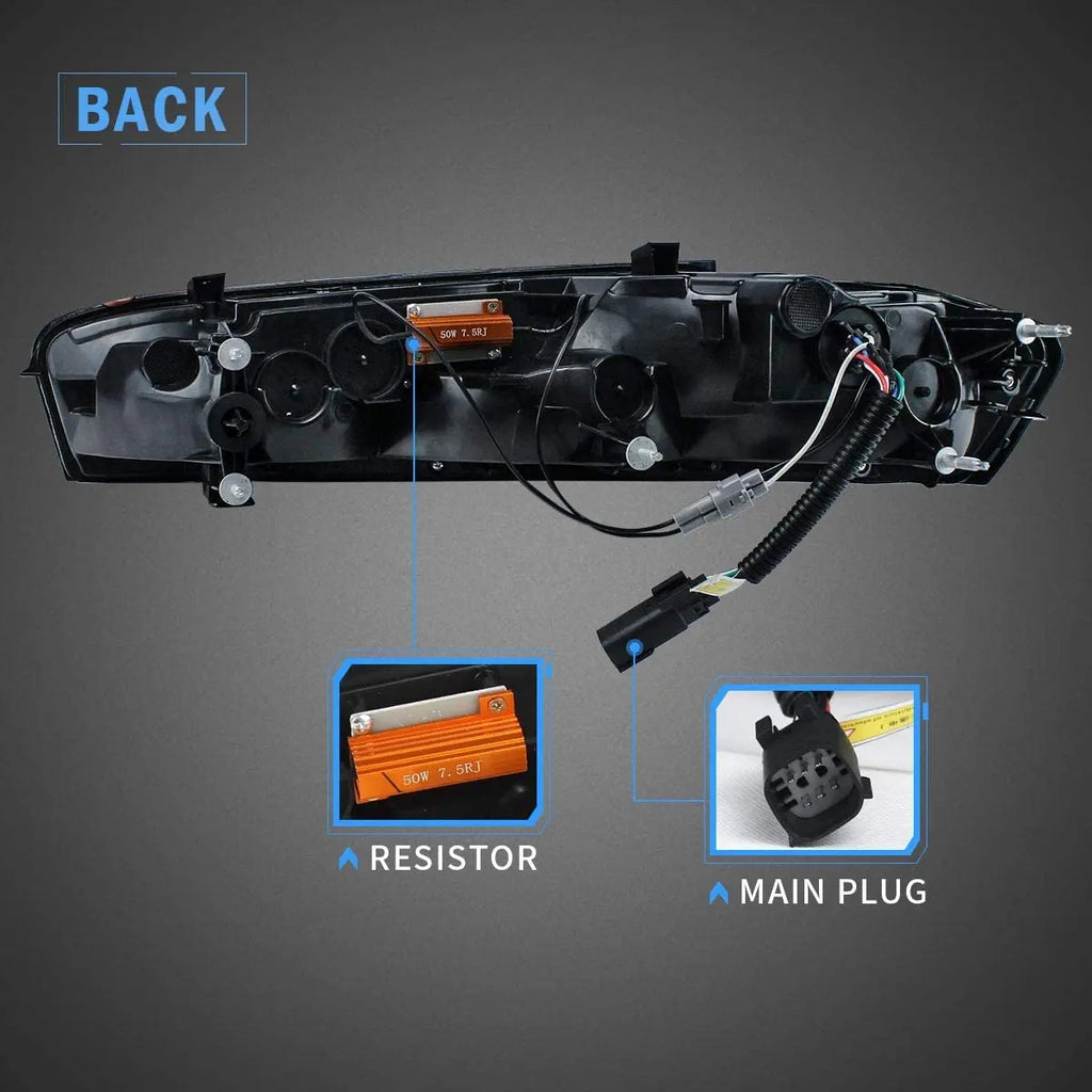 16-18 Chevrolet Camaro Vland Pełne tylne światła LED (pasujące do modeli europejskich)