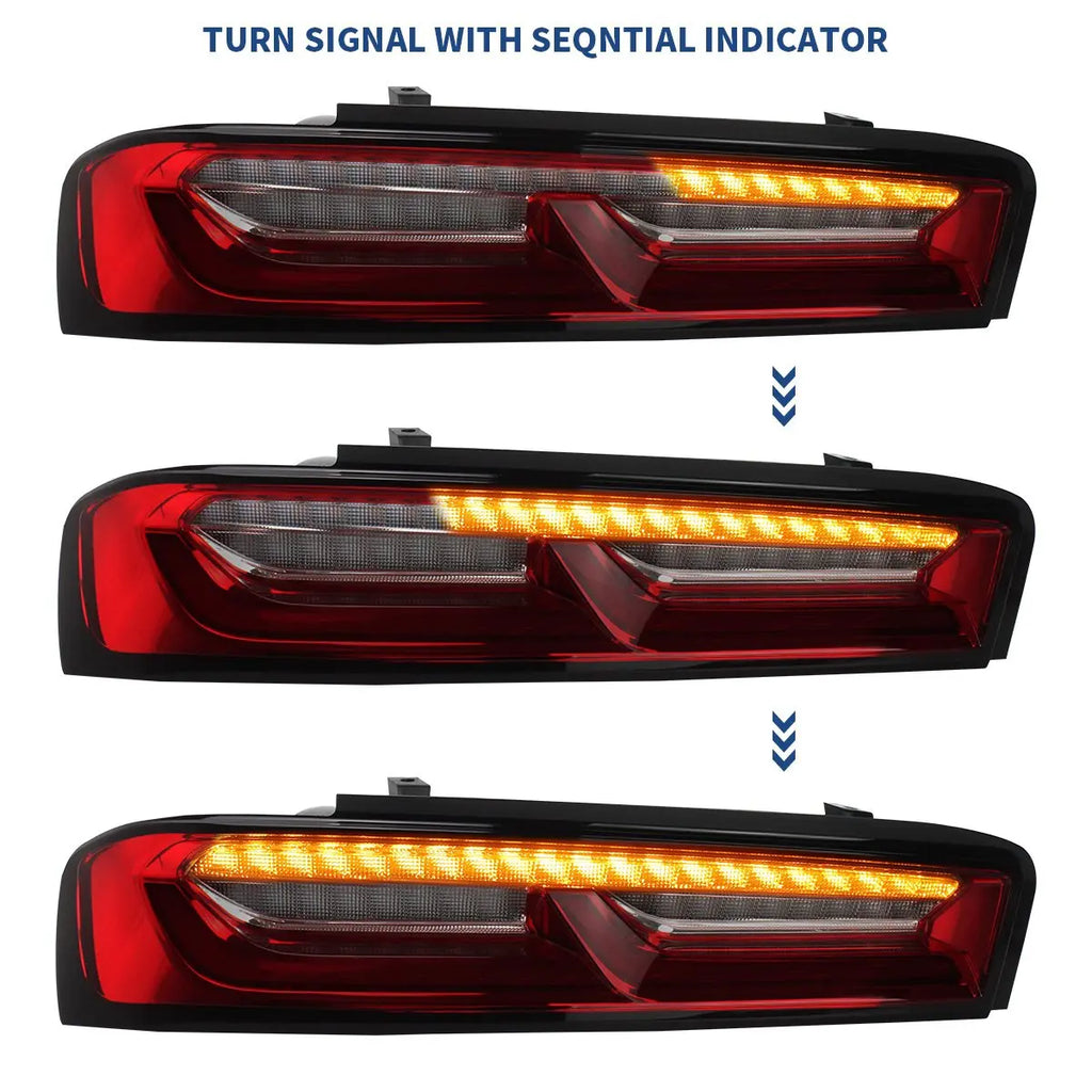 16-18 Chevrolet Camaro Vland Pełne tylne światła LED (pasujące do modeli europejskich)