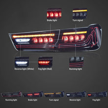 Cargar imagen en el visor de la galería, 19-UP-BMW-3-SERIES-G20-Vland-Laser-Tail-Lights-CSL-Style-YAB-BW3-0392A-4