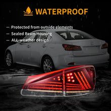 Carregar imagem no visualizador da galeria, 06-13 Lexus IS250 IS350 ISF IS300 220d 200d(XE20) Vland LED Tail Lights Upgraded