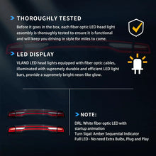 Carregar imagem no visualizador da galeria, 2011-2014-Dodge-Charger-Tail-Lights-Vland-Full-LED-WStart-Up-Animation-Red-turn-signal-YAB-CHR-0560-TM1RC-8