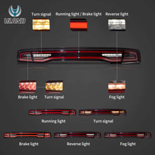 Carregar imagem no visualizador da galeria, 2011-2014-Dodge-Charger-Tail-Lights-Vland-Full-LED-With-Start-Up-Animation-Yellow-turn-signal-YAB-CHR-0560-TM1YC-2