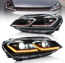 Laden Sie das Bild in den Galerie-Viewer, VLAND LED-Scheinwerfer für Volkswagen VW Golf 7 / MK7 2014-2017 (NICHT passend für Golf GTI- und Golf R-Modelle)