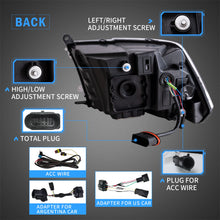 Carregar imagem no visualizador da galeria, VLAND-HEADLIGHTS-FOR-09-18-DODGE-RAM-1500-YAX-RM-6002A_4