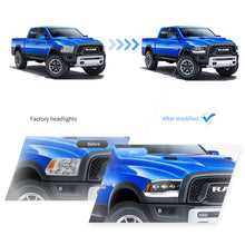 Carregar imagem no visualizador da galeria, VLAND-HEADLIGHTS-FOR-09-18-DODGE-RAM-1500-YAX-RM-6002A_6