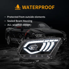 Cargar imagen en el visor de la galería, VLAND-HEADLIGHTS-FOR-FORD-MUSTANG-YAA-LMT-0356-10-7-1