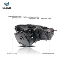 Załaduj zdjęcie do przeglądarki galerii, VLAND-HEADLIGHTS-FOR-VOLKSWAGEN-GOLF-6-YAA-GEF-0197A-5
