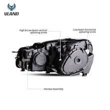 Laden Sie das Bild in den Galerie-Viewer, VLAND-HEADLIGHTS-FOR-VOLKSWAGEN-GOLF-6-YAA-GEF-0197B-4