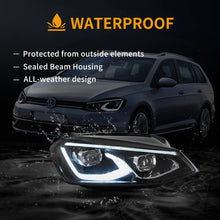 Carica l'immagine nel visualizzatore di Gallery, VLAND-HEADLIGHTS-FOR-VOLKSWAGEN-GOLF-7-MK7-YAA-GEF-0348-14-2