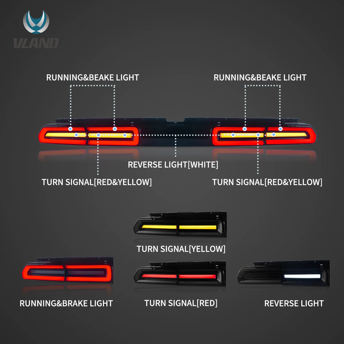 dodge challenger tail light removal