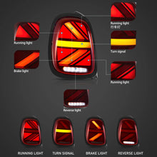 Carregar imagem no visualizador da galeria, Vland 14-19 BMW Mini Hatch(Cooper) F55 F56 F57 FULL LED Tail Lights