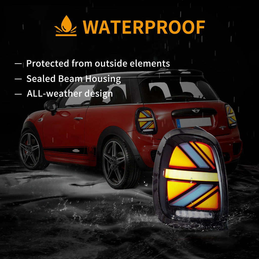 Vland 14-19 BMW Mini Hatch(Cooper) F55 F56 F57 FULL LED Tail Lights