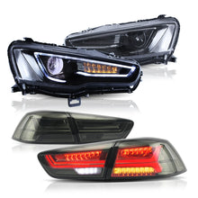 Cargar imagen en el visor de la galería, VLANDLEDHeadlights_TaillightsForMitsubishiLancer2008-2017