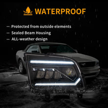 Cargar imagen en el visor de la galería, Vland-Headlights-For-05-09-Ford-Mustang-5th-Gen-S-197-I-Pre-Facelift-YAA-LMT-0358-6