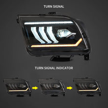 Carica l'immagine nel visualizzatore di Gallery, Vland-Headlights-For-05-09-Ford-Mustang-5th-Gen-YAA-LMT-0358A_2