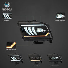 Carica l'immagine nel visualizzatore di Gallery, Vland-Headlights-For-05-09-Ford-Mustang-5th-Gen-YAA-LMT-0358A_3