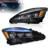 06-12 Lexus IS250/IS250C/IS350/IS220d & 08-14 ISF(XE20) Vland Matrix Projector Headlights With Blue DRL