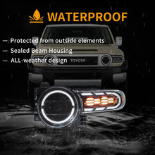 Carica l'immagine nel visualizzatore di Gallery, Vland-Headlights-For-06-22-Toyota-FJ-Cruiser-YAA-FJ-0249B-1_7