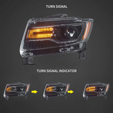 Carregar imagem no visualizador da galeria, Vland-Headlights-For-11-13-Jeep-Grand-Cherokee-WK2-YAA-DQ-0509-2