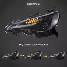 Cargar imagen en el visor de la galería, Vland-Headlights-For-12_21-Toyota-86GT86-Subaru-Brz-Scion-Frs-WTriple-LED-Projector-YAA-FT86-0297B-2