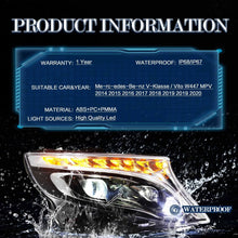 Load image into Gallery viewer,  Vland-Headlights-For-14-23-Mercedes-Benz-Metris-Vito-3th-Gen-W447-YHA-VT-8161B_5