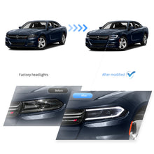 Cargar imagen en el visor de la galería, Vland-Headlights-For-15-23-Dodge-Charger-YAA-XCHR-2033-2P41A_4