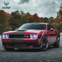 Carregar imagem no visualizador da galeria, Vland-Headlights-For-15-24-Dodge-Challenger-RGB-Style-YAA-DG-2041-7C_2