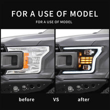 Carica l'immagine nel visualizzatore di Gallery, Vland-Headlights-For-18-20-Ford-F150-13th-Gen-Facelifted-YAA-F150-2042A-NB32A_7
