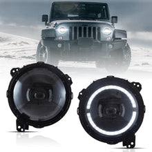 Laden Sie das Bild in den Galerie-Viewer, Vland-Headlights-For-18-Up-Jeep-Wrangler-JL-JLU-JT-Rubicon-YAA-MR-0313A-1