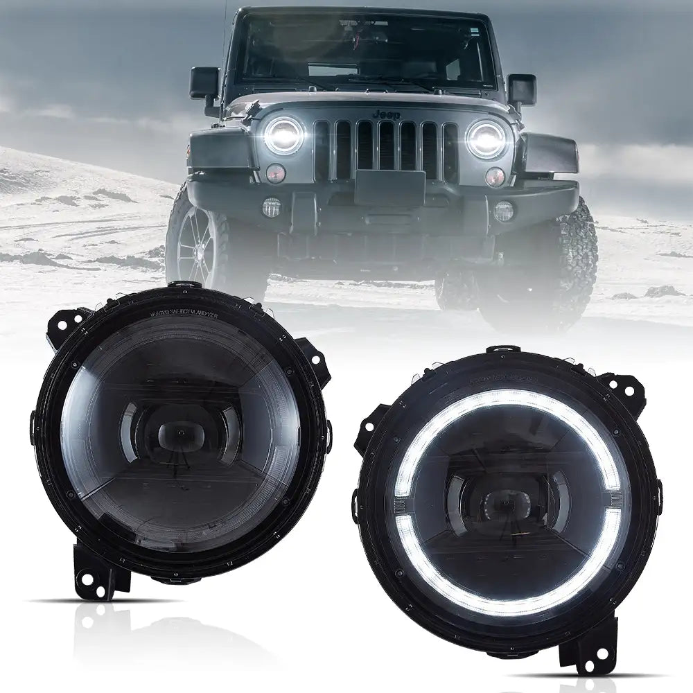 Wrangler jl headlights discount