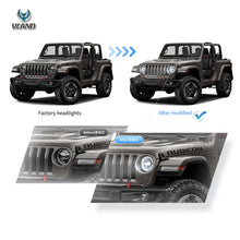 Laden Sie das Bild in den Galerie-Viewer, Vland-Headlights-For-18-Up-Jeep-Wrangler-JL-JLU-JT-Rubicon-YAA-MR-0313A-5