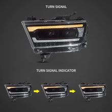 Cargar imagen en el visor de la galería, Vland-Headlights-For-19-24-Dodge-Ram-1500-YAX-RM-6001B-2