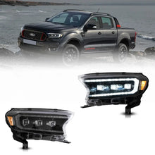 Load image into Gallery viewer, 15-21 Ford Ranger [International Types] Vland LED Matrix Projector HeadLights Black