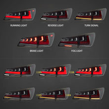 Cargar imagen en el visor de la galería, Vland-Tail-Lights-For-06-12-Lexus-IS-Series-YHB-IS-8079-3