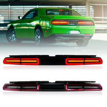 Cargar imagen en el visor de la galería, 08-14 Dodge Challenger 3th Gen (LC) Pre-Facelift Vland Tail Lights With Amber Sequential Turn Signal
