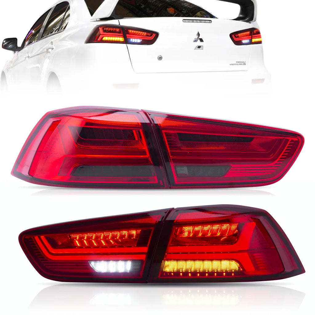 Vland-Tail-Lights-For-08-17-Mitsubishi-Lancer-EVO-X-YAB-YS-0155B-RS1YC