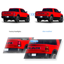 Carregar imagem no visualizador da galeria, Vland-Tail-Lights-For-09-18-Dodge-Ram-150025003500-YHG-DG-8086A-6