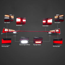 Cargar imagen en el visor de la galería, Vland-Tail-Lights-For-14-20-Lexus-IS-250-350-200t-300h-F-Sport-YAB-IS-0538-4