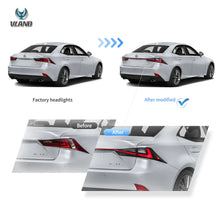 Cargar imagen en el visor de la galería, Vland-Tail-Lights-For-14-20-Lexus-IS-250-350-200t-300h-F-Sport-YAB-IS-0538-6