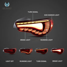 Load image into Gallery viewer, Vland-Tail-Lights-For-2012-2020-Toyota-86-GT86-Subaru-BRZ-Scion-FRS-YAB-86-0287B_12