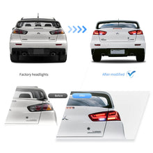 Carregar imagem no visualizador da galeria, Vland-Taillight-For-08-18-Mitsubishi-Lancer-EVO-X-YAB-YS-0155B-RC-7