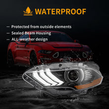 Carica l'immagine nel visualizzatore di Gallery, Vland-headlights-For-18-22-Ford-Mustang-6th-GenFacelifted-YAA-XMT-2037_8