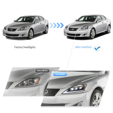 Carica l'immagine nel visualizzatore di Gallery, VlandHeadlightsFor2006-2013Lexusis250is350isfis200dis220d_10