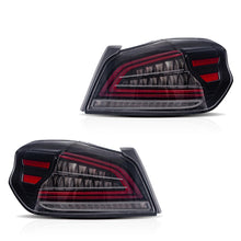 Cargar imagen en el visor de la galería, Full LED Subaru Wrx Tail Lights 2015-2019 ABS, PMMA, GLASS Material