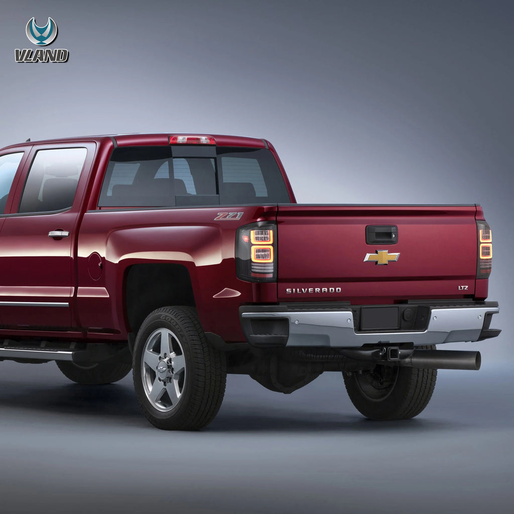 14-18 Chevrolet Silverado Vland II Światła tylne LED z dynamicznym oświetleniem powitalnym