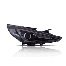 Charger l'image dans la galerie, Vland Carlamp  Dual Beam Headlights For Hyundai 2011-2014 Sonata Sequential Demon Eye (Bulbs Not Included)