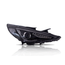 Charger l'image dans la galerie, Vland Carlamp  Dual Beam Headlights For Hyundai 2011-2014 Sonata Sequential Demon Eye (Bulbs Not Included)