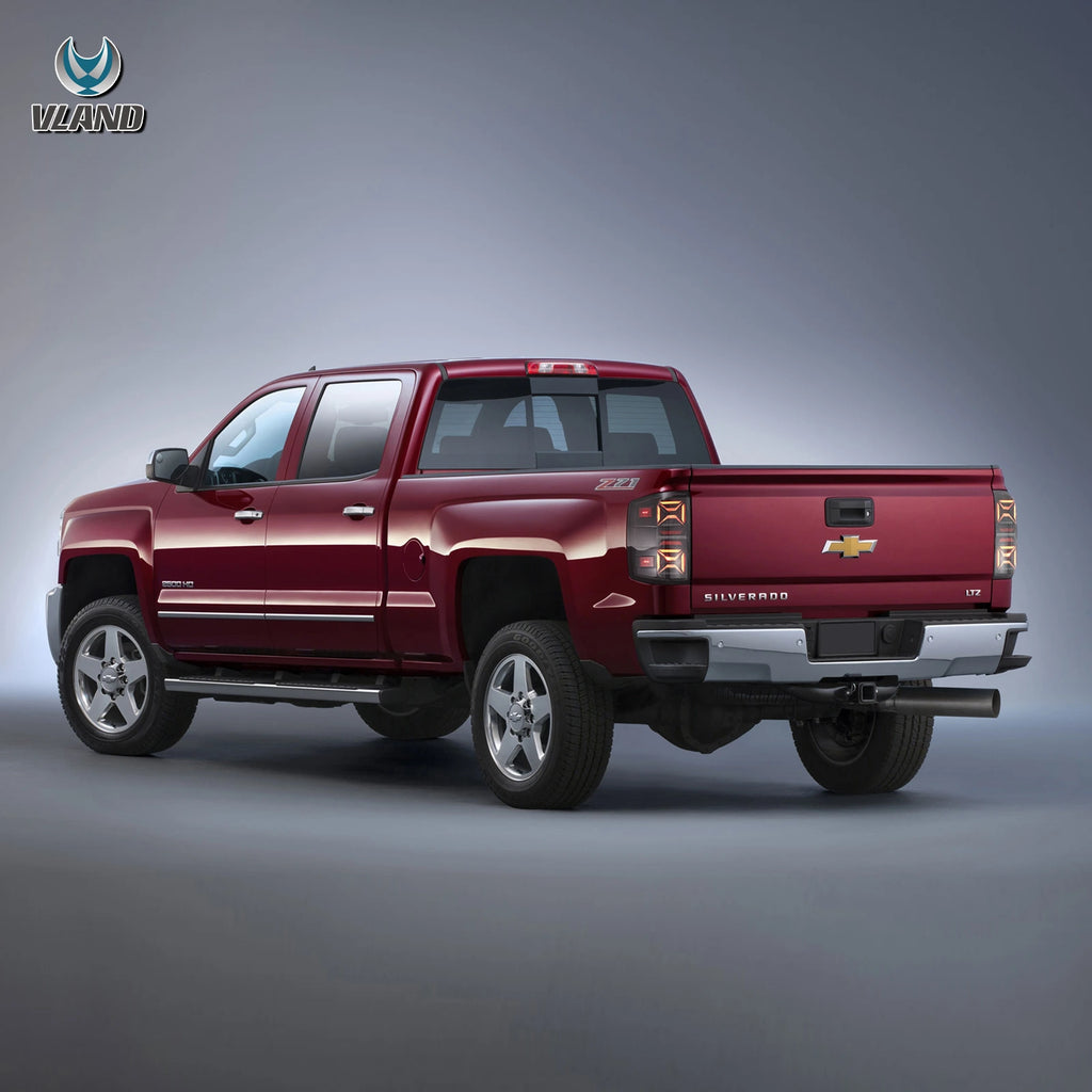 14-18 Chevrolet Silverado Vland III LED Tail Lights With Dynamic Welcome Lighting