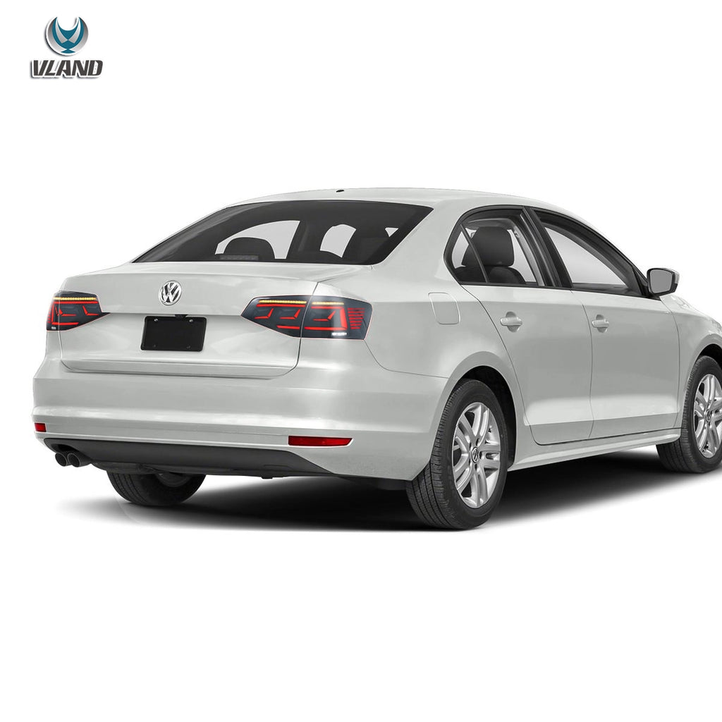 15-18 Volkswagen Jetta 6th Gen (A6) Vland II LED Tail Lights With Dynamic Welcome Lighting